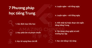 7 Phương pháp học tiếng Trung